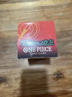 Sealed Japanese One Piece OP-13 Carrying on His Will Booster Box 24 Packs - Image 3