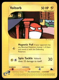 Pokemon Cards Voltorb 113/144 Skyridge WOTC Common NM - Image 1