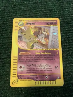 Pokemon Card Aquapolis Hypno H12/H32 LP - Image 1