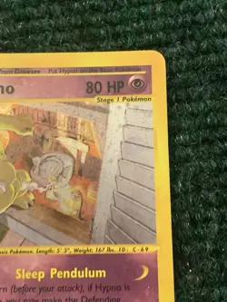 Pokemon Card Aquapolis Hypno H12/H32 LP - Image 3