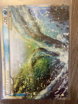 Lugia Legend Pokemon Card Holographic Rare Water 113/123 - Image 1