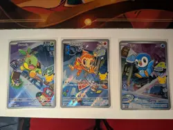 Pokemon 2026 First Partner Illustration Collection Series 1 Promos Set 9 Cards - Image 3