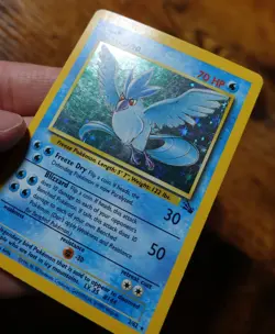 Articuno 2/62 Fossil Set Holo Rare Pokemon Card LP/MP^ - Image 3