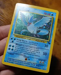 Articuno 2/62 Fossil Set Holo Rare Pokemon Card LP/MP^ - Image 5