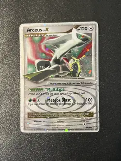 Pokemon TCG 2009 Arceus LV.X Ultra Rare Holo Card 95/99 - Image 1