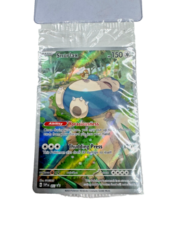 Snorlax SVP 051 151 Pokemon Center Holo Master Set Card Promo Sealed Mint UK - Image 1