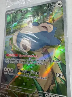 Snorlax SVP 051 151 Pokemon Center Holo Master Set Card Promo Sealed Mint UK - Image 4