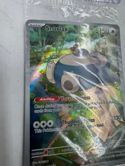 Snorlax SVP 051 151 Pokemon Center Holo Master Set Card Promo Sealed Mint UK - Image 5