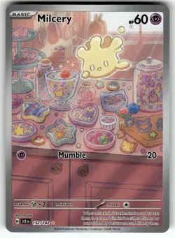 Milcery 152/142 SV07: Stellar Crown NM Pokemon Card TCG - Image 1