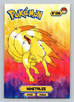 Pokemon Card - Ninetales 038 - Card Tops - Pokedex Database 2024 - Image 1