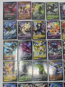 Lot of 35 - Pokemon Cards - Rare Holo V Bundle - Gyarados Tyranitar Ditto Celebi - Image 2