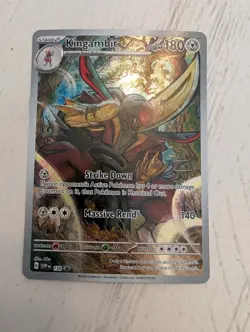 Kingambit 130 Sv: Scarlet & Violet Promo Cards Holo Nm 21126 - Image 1