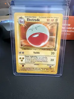 Pokemon TCG Electrode Jungle 18/64 Non-Holo Unlimited Rare Card - Image 3