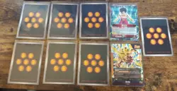 Broly (SR,R,Leader,UC) 9 Card Lot Dragon Ball Z Super Card Game Fusion World - Image 2