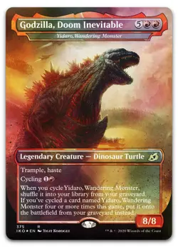 Godzilla, Doom Inevitable - Yidaro, Wandering Monster #375 (Foil) NM Ikoria - Image 1