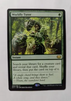 1x Worldly Tutor NM - Commander Collection Green Magic MTG x1 - Image 1