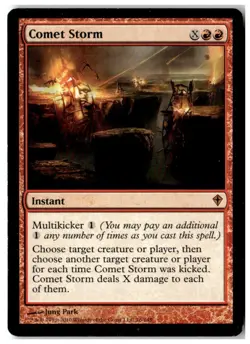 MTG Comet Storm - Worldwake Heavily Played English - Image 1