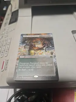 Overgrown Farmland (Borderless) Innistrad: Midnight Hunt #283 Rare - Image 1