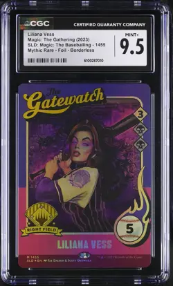 LILIANA VESS Secret Lair Foil Mythic CGC 9.5 MTG [Nostalgium] - Image 1