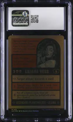 LILIANA VESS Secret Lair Foil Mythic CGC 9.5 MTG [Nostalgium] - Image 2