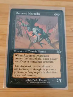 MTG Accursed Marauder (Retro Frame) Modern Horizons 3 M/NM Free UK PP& - Image 1