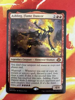 1x Ashling Flame Dancer NM FOIL - MTG MH3 - Mythic Rare - Image 1