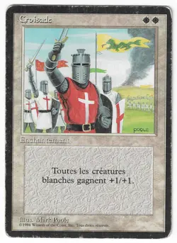 ►Magic-Style◄ MTG - Crusade - French Revised FBB - Poor - Image 1