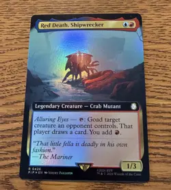 Red Death, Shipwrecker FOIL Fallout NM Rare MAGIC THE GATHERING MTG - Image 1