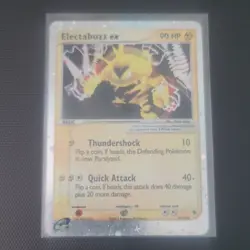 Pokemon Electabuzz ex 97/109 Ruby and Sapphire EX Ultra Rare Holo - Image 1