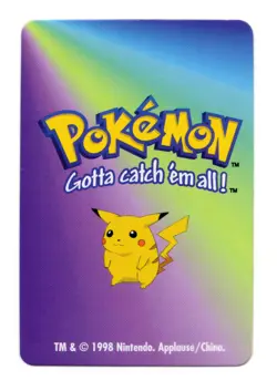 Pikachu #25 KFC Pokemon mini card promo 1998 - Image 2
