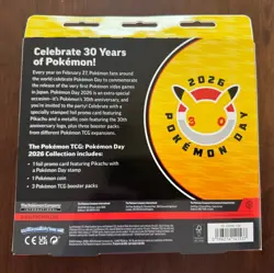 Pokemon Day 30th Anniversary Celebration Box New Sealed - Image 2