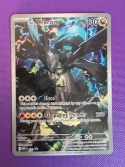 Pokemon N's Zekrom 031 Me: Mega Evolution Promo Holo - Image 1