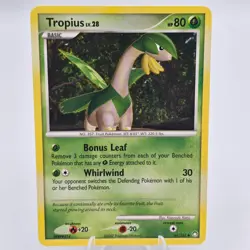 Pokemon TCG Tropius 64/123 Mysterious Treasures Uncommon Non Holo Card LP/MP - Image 1