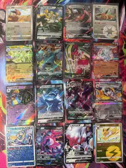 Pokemon 16 Card Lot nm V Max Mega Amazing Ex HOLO Rare Hits Only B20 - Image 1