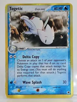 Pokemon Dragon Frontiers TOGETIC 11/101 Holo Rare HP - Image 1