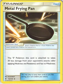Metal Frying Pan – Pokemon TCG SM Forbidden Light 112/131 Uncommon MP - Image 1