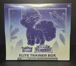Pokemon TCG Silver Tempest Elite Trainer Box Sealed, ETB Sword & Shield - Image 1