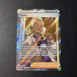 Pokemon Tyme 143/131 Prismatic Evolutions Ultra Rare Full Art Holo NM - Image 1