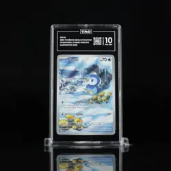2025 POKEMON PHANTASMAL FLAMES #098/094 PIPLUP ILLUSTRATION RARE TAG 10 - Image 1