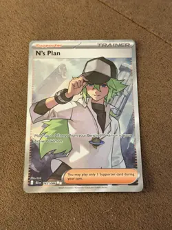 Pokemon - 163/086 - N's Plan - Black Bolt - Image 1