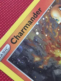 Charmander Pokemon Sword & Shield SWSH092 Cosmos Holo Black Star Promo W/ Swirl - Image 3