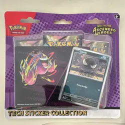 Pokemon TCG Mega Evolution—Ascended Heroes Promo Booster Box Gastly Charmander - Image 1