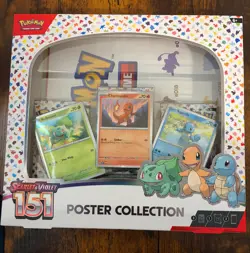 Pokemon TCG Scarlet & Violet - 151 Poster Collection Box - 3 Packs - Image 2