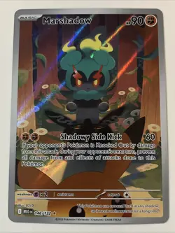 Marshadow 146/132 - Mega Evolution Illustration Rare Pokemon TCG NM - Image 1