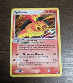 Typhlosion 17/115 Holo Rare Pokemon TCG Unseen Forces Ex - Image 1