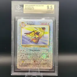 Pidgeot Legendary Collection Reverse Holo #33 BGS 9.5 Gem Mint Pop 9 - Image 1