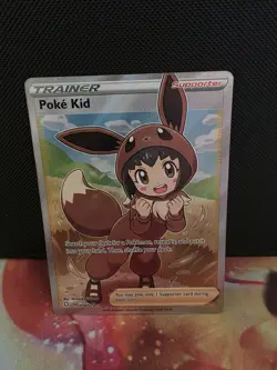 Pokemon TCG | Poke Kid Ultra Rare Full Art 070/072 Shining Fates | NM/Mint - Image 1