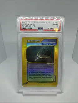 Pokemon Time Shard 2003 Aquapolis Reverse Holo #135 PSA 9 Mint - Image 1