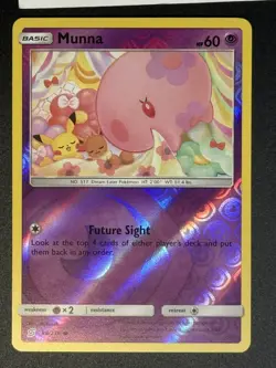 Munna Reverse Holo Common Pokemon: SM - Unified Minds 88/236 - Image 1