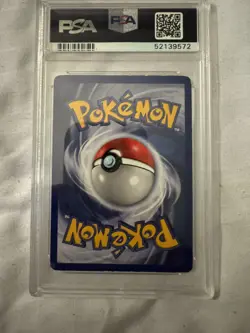 1999 POKEMON BASE SET 1ST EDITION #10 MEWTWO-HOLO PSA 6 - Image 2